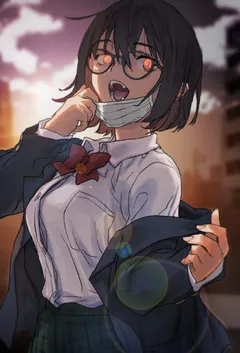 霓虹灯下的都市
