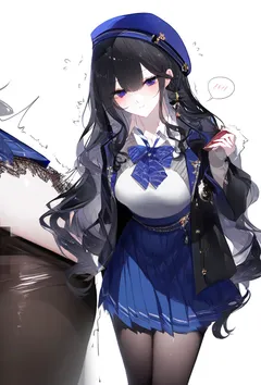 夜车上的女乘务员