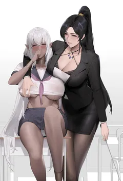 美少女欢聚一堂