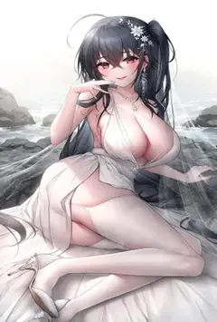 清纯高贵的艾米莉娅，被吸走所有玛娜，夺走王选候补人身份，调教成淫荡下贱的白丝性奴母狗