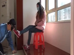 女神露脸棉袜调教恋足北京贱M进来