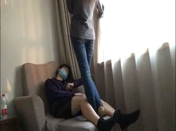 女S调教男M踩JJ 剪辑版