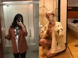 露脸纹身大专妹妹