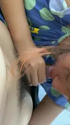 青涩女友偷摸小声的口交