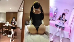 约04年双马尾抖音小网红主播