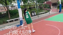 .女同学陪男朋友打完球陪我打炮