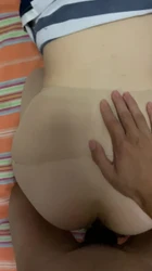 暴操肉丝女友  最后颜射
