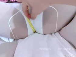 捆绑调教白丝小姐姐第二弹！！！