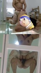 全网唯一仰拍后入天花板 双视角
