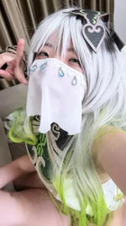 草神cos 骑乘自拍