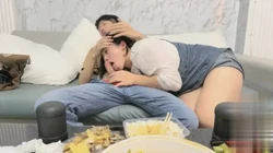 阿姨你这么能喷 你老公直知道么