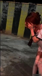 牵上小母狗去郊区马路上给兄弟调教 脖子上带着狗链让兄弟牵着操