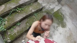 约刚认识的人妻去烂尾楼打野