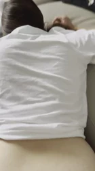 刚认识的苏州小区少妇，白天客厅高