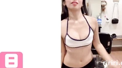 SWAG 性感 裸乳用手遮点D乳翘臀内衣激凸 瞳瞳