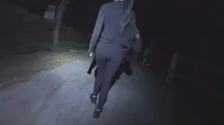 穿着瑜伽裤夜跑 被我强行拿下 没想到是个大巨乳 赚大发了