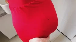 和老婆逛商场老婆心血来潮商场厕所里操一炮