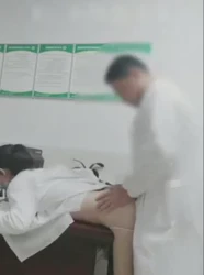 中午时候病人少后入下高颜值护士长