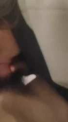 臭骚逼给我口交