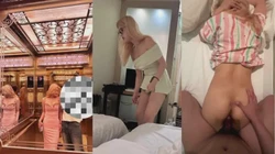 大神约的各式骚货，各种姿势操爽微胖学生妹，穿油光丝袜的御姐模特足交