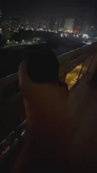 过年阳台和骚母狗来一炮