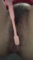 牙刷刷逼