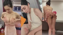 “啊～老公，好爽顶到里面了～”酒吧微醺御姐女神带回家。