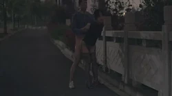 和金主单街边露出玩刺激