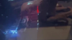 酒店落地窗操逼